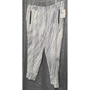 Sports Illustrated Sweatpants Cropped Wht/Gry Women's OX NWT‎